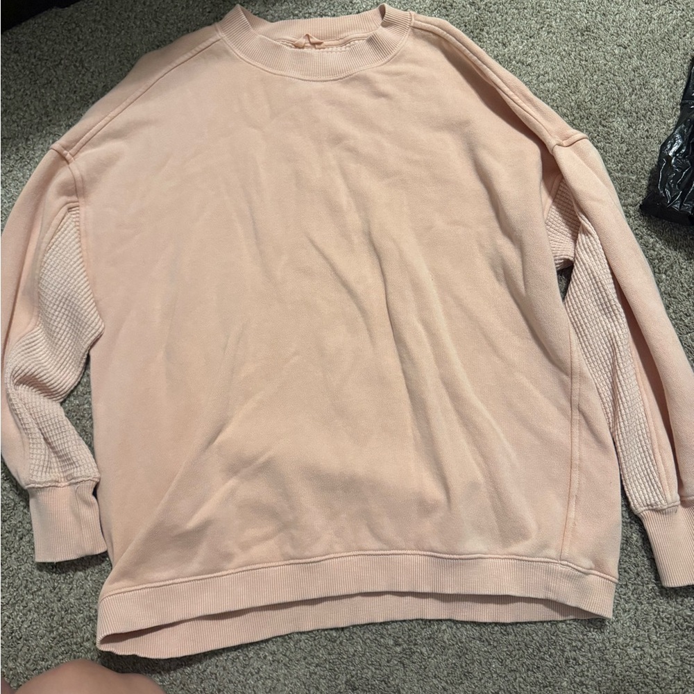 Aerie Soft Peach Knit Top